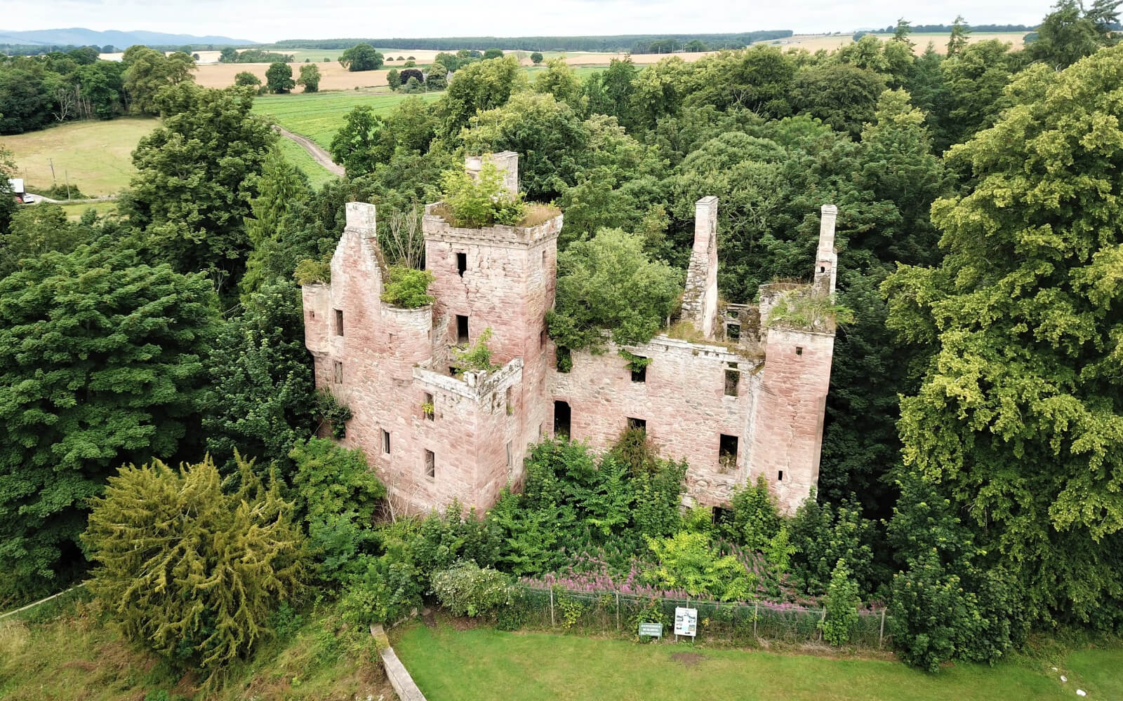 Castillo Rojo de Black Isle